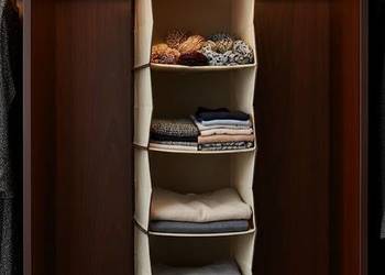 Organizer do szafy wisząca półka z 5 półkami 100cm | 01334