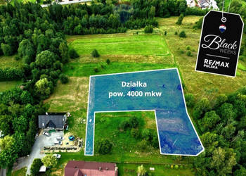 Duża Działka budowlana Jordanów