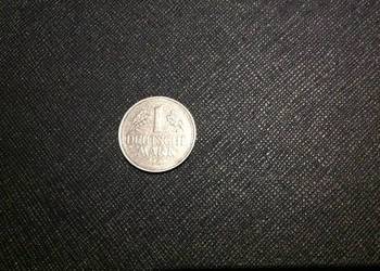 1 Marka z 1981 rok, ze znakiem J, 1 DEUTSCHE  MARK 1981 r  - J