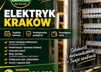 Elektryk Kraków Serwis AGD Instalacje elektryczne