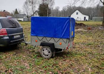 Przyczepka samochodowa sam z plandeką przyczepa