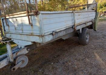 Rozrzutnik obornika jednoosiowy 3,5 tony brzeg