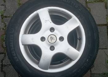 Koła Citroen C2 felgi ATT 5,5x14 H2 ET24 opony letnie Barum 175/65 R 14