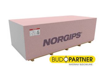 Płyta gipsowa ogniochronna Norgips GKF 12,5mm | 2,0m i 2,6m | Legnica