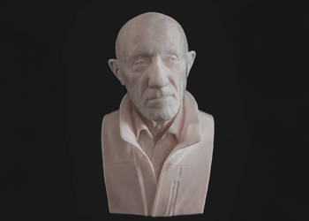 Figurka 3D - Mike Ehrmantraut | Breaking Bad, Better Call Saul