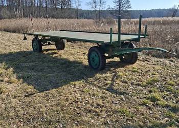 Przyczepa platforma do bel
