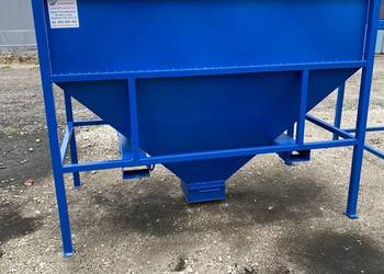 Kosz zasypowy do big bag, bufor, paczkarka 2,3 m3