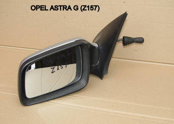 LUSTERKO ZEWNĘTRZNE LEWE OPEL ASTRA G RĘCZNE Z157