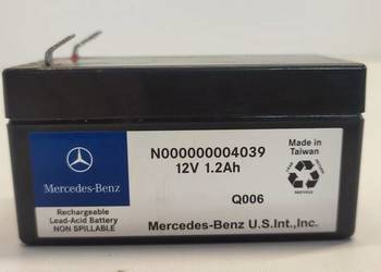 MERCEDES VITO W447 AKUMULATOR 12V 1.2Ah N000000004039 MERCEDES VITO W447 AKUMULATOR 12V 1.2Ah N000000004039