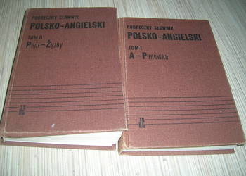 Podręczny słownik Polsko-Angielski 2 tomy