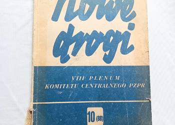 Miesięcznik Nowe Drogi. Nr 10 (88) październik 1956 r. VIII Plenum KC PZPR.