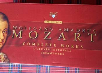 Wolfgang Amadeus Mozart Comlete Works 170 CD box
