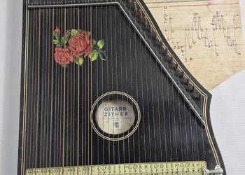 Antyczna Cytra Gitarowa (Gitarr-Zither) – Made in Germany + Nuty!