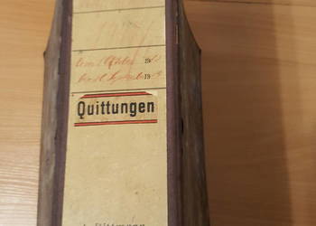 STARY niemiecki segregator, Soennecken, UNIKAT ponad 100 lat