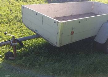 Przyczepka samochodowa aluminiowe burty 750 kg