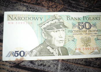 Banknoty 50 i 100 zł. 100 sztuk.