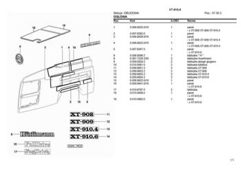 Katalog części Hurlimann XT  910.6 i inne  @
