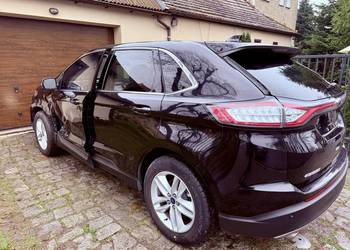 Ford Edge Wersja SEL. Skórzana Tapicerka Delikatnie Uszkodzony