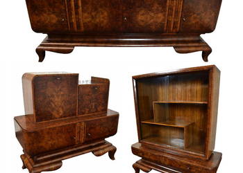 Jadalnia art deco – bufet, barek, serwantka – lata 20-30 XXw
