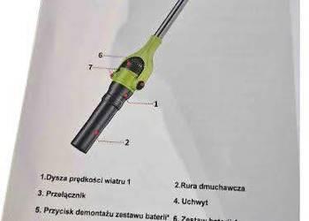 Witam, W ofercie świetnej jakości dmuchawa akumulatorowa BRUSHLESS Boxer