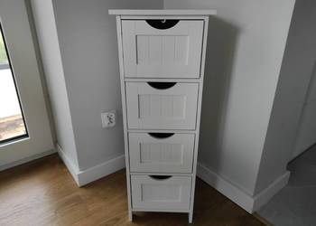 Vasagle LHC40W nowa komoda komódka 4 szuflady złożona