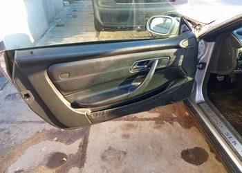 Mercedes slk r 170 wnętrze fotele boczki deska
