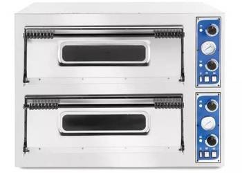 Piec do pizzy 2-komorowy elektryczny Hendi Kitchen Line 44