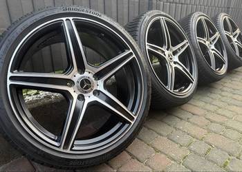 Zimowe 19 cali Mercedes w205 felgi koła 5x112 ET45 8.5J 2022r 7mm