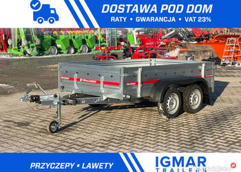 Przyczepa TEMARED PRO BRAKE 2615/2 DMC 1500 kg dwuosiowa hamowana