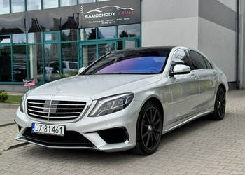 Mercedes S 63 AMG Long. Pełne wyposażenie. Jak nowy. Przebieg 42 000 km. W…