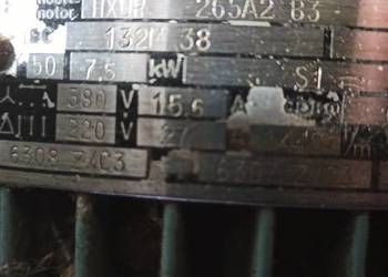 Silnik elektryczny 7,5 kW 1440 obr