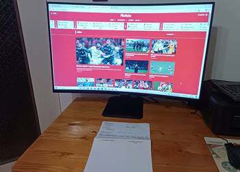 Monitor gamingowy 31,5" GIGABYTE GS32QC na gwarancji do 27.10.2027 r.