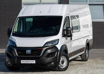 Fiat Ducato L4H2 5 osób *BRYGADOWY* Maxi 180KM Power światła FULL LED kame…