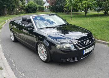 Audi A4 Cabrio 2.4 V6 manual, BBS, S-line, gleba