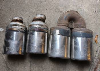 4x Końcówki wydechu Ulter Mercedes Audi Skoda Volkswagen
