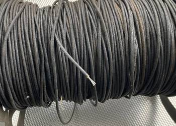 Kabel w oplocie bawełny starodawny Nsu BMW DKW BSA Triumph