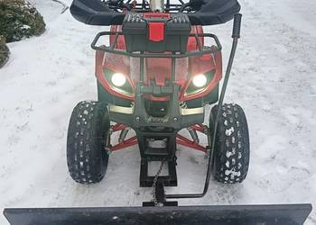 Quad 125 3+1 z pługiem