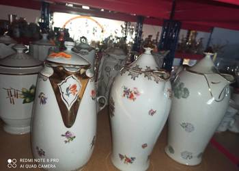 Dzbanki KPM Germany. Syg. z lat 1904-1927. Do czekolady. Dzbanki KPM Germany. Syg. z lat 1904-1927. Do czekolady.