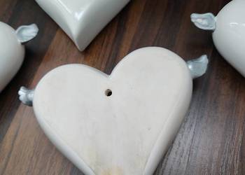 Ceramiczne serduszka nawilżacze na kaloryfer
