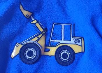 polar bluza polarowa kurtka  auto traktor koparka ciepła dla chłopca