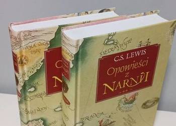 Książka 2 tomy Opowieści z Narnii