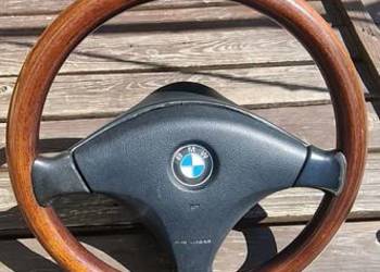 KIEROWNICA BMW E30 DREWNIANA PLUS GAŁKA