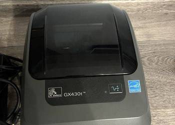 Drukarka etykiet Zebra GX430t + zasilacz
