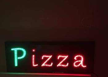 Reklama szyld neon Pizza 71x25 zewnętrzna