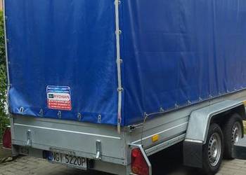 Rydwan dmc 750 kg przyczepka dwuosiowa towarowa bagażowa 2019 r