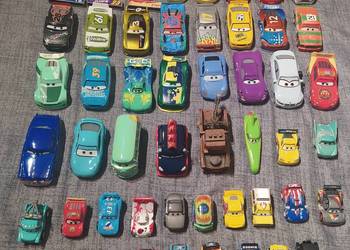 Disney Pixar Cars Auta Mattel 50 sztuk