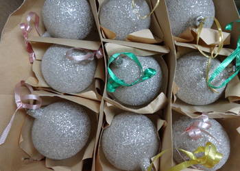 Bombki choinkowe z PRL-u