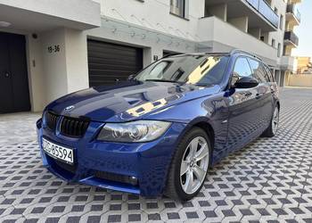 BMW E91 3.0D M57 Automat Lemans blau mpakiet panorama Hi-Fi