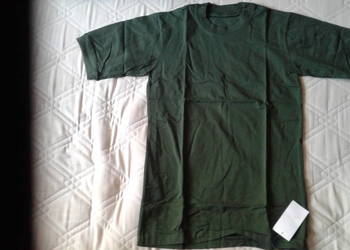 Koszulki z krótkim rękawem t-shirt w kol. khaki - różne roz.