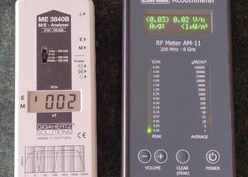 Pomiar EMF Acoustimeter AM-11, ME3840B